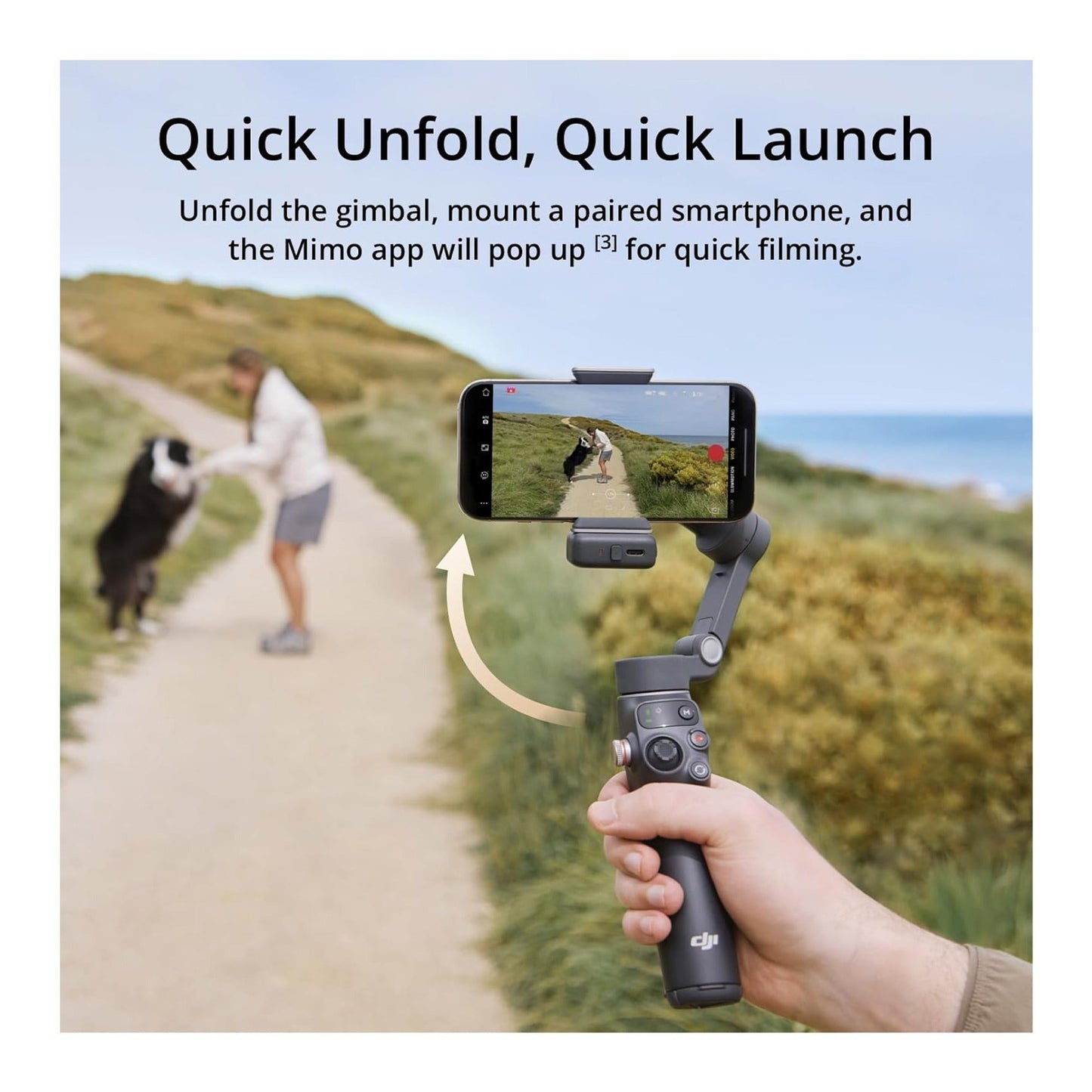 DJI Osmo Mobile 7P Gimbal with DJI Mic Mini (2 TX + 1 RX + Case) and Travel Case