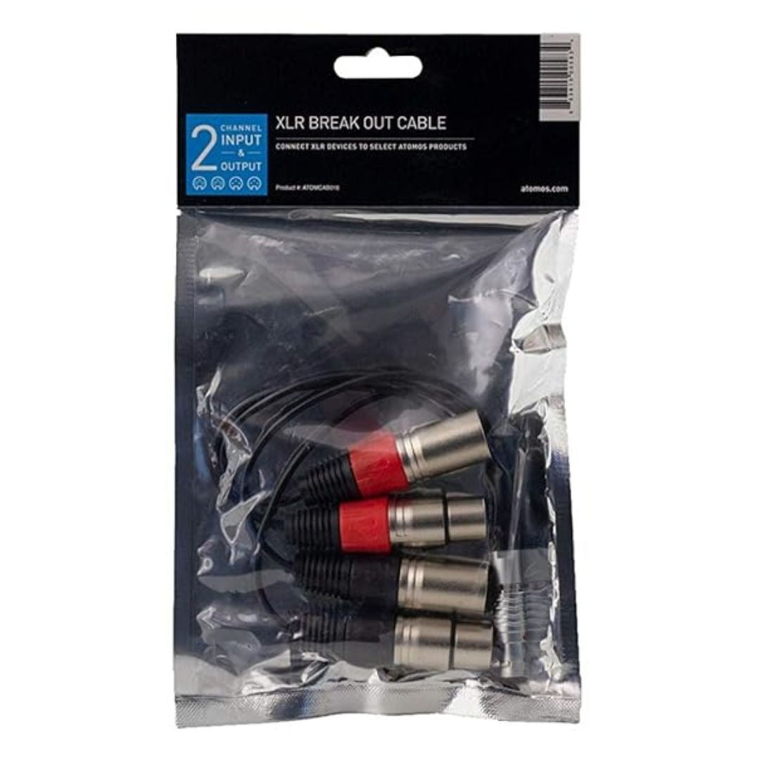Atomos 10-Pin LEMO Type to XLR Breakout Cable for Shogun