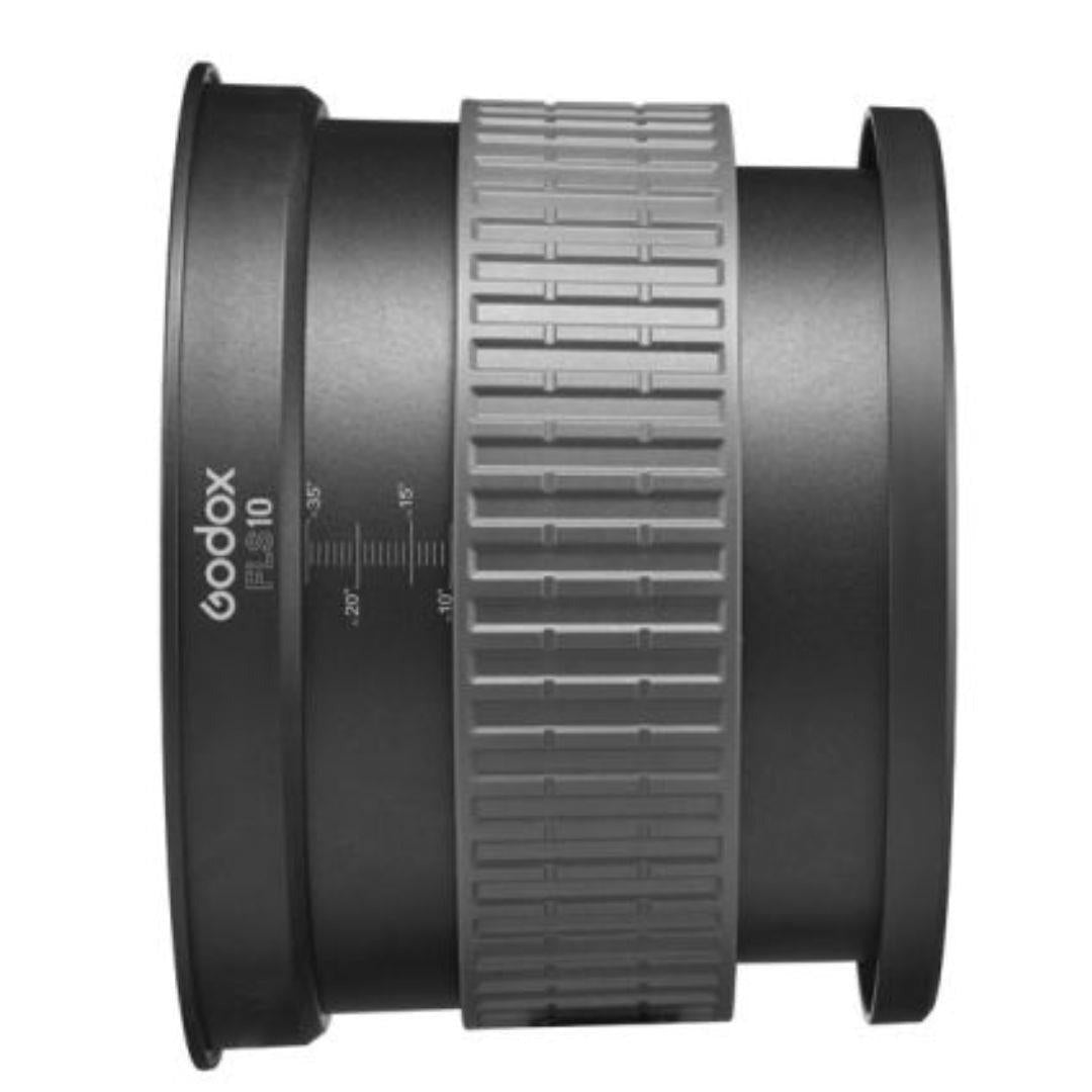 Godox FSL10 10-Inch Bowens Mount Fresnel Lens with Variable Beam Angle (Black)