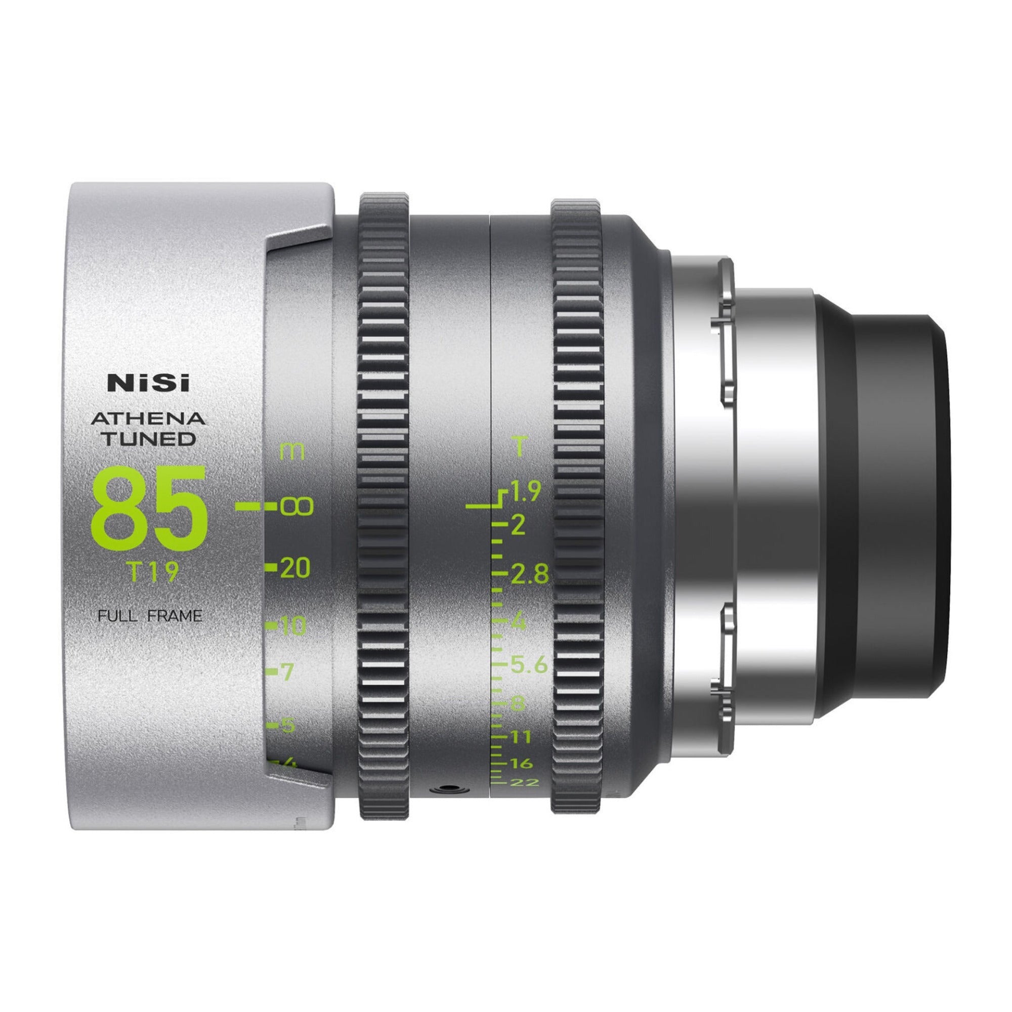 NiSi ATHENA Tuned Prime T2.4/1.9 Full-Frame 5-Lens Kit with Case (PL Mount)