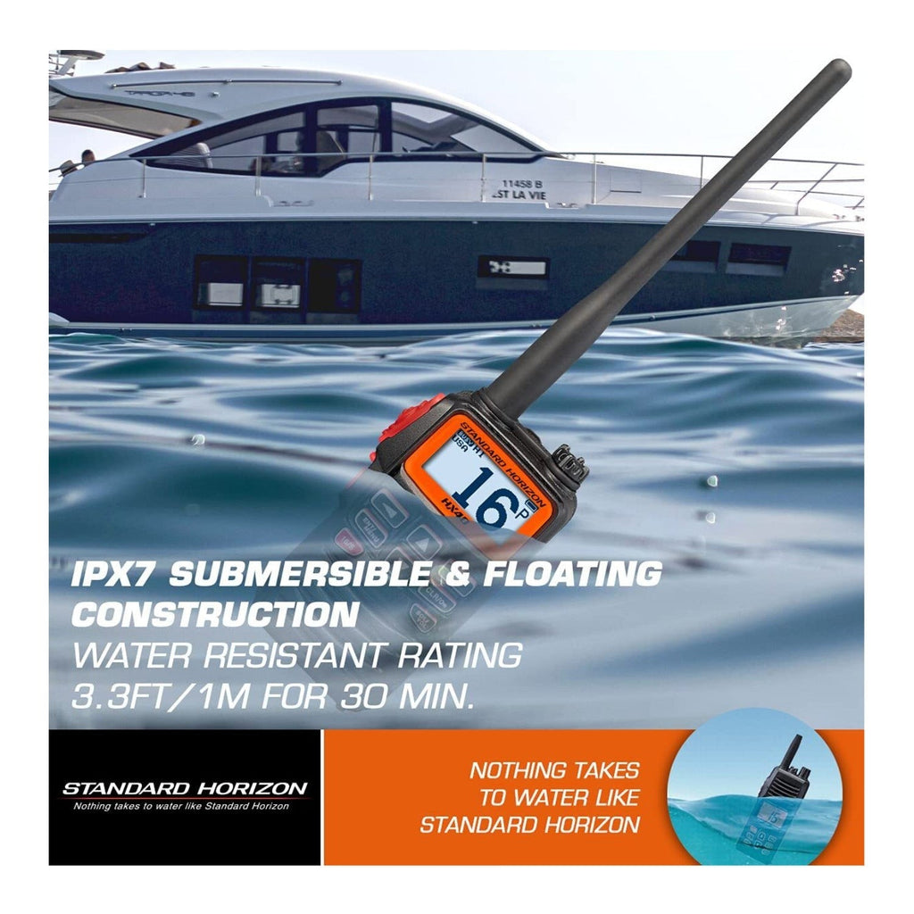 Standard Horizon HX40 Portable Compact Marine VHF Handheld Radio