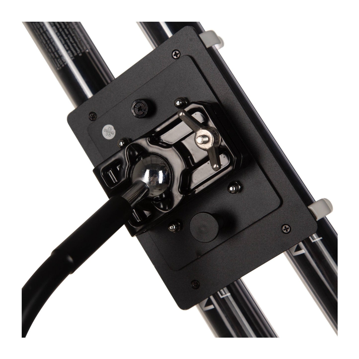NanLite Pavotube Double Bank Fixture with Gooseneck and 5/8in Receiver