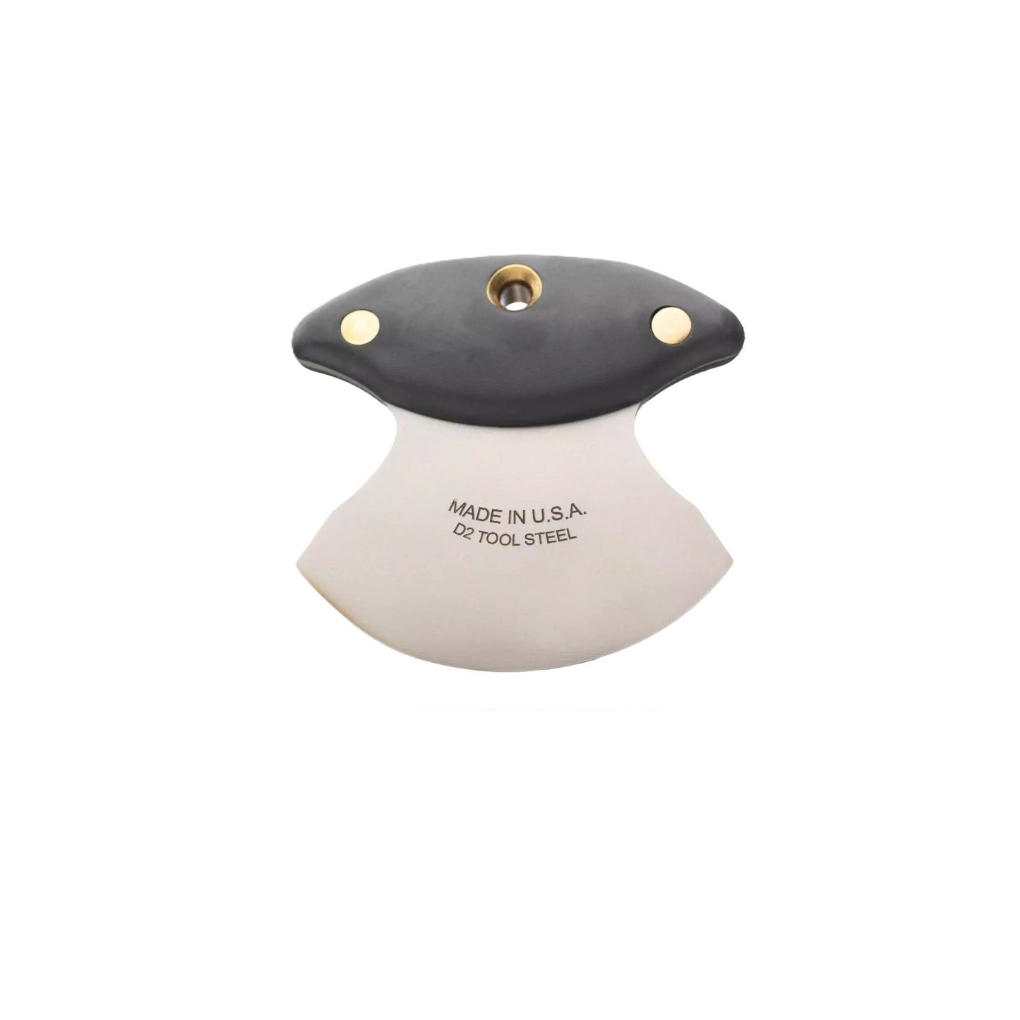 Knives of Alaska Magnum Ulu Knife - D2 High Carbon Steel with Leather Sheath