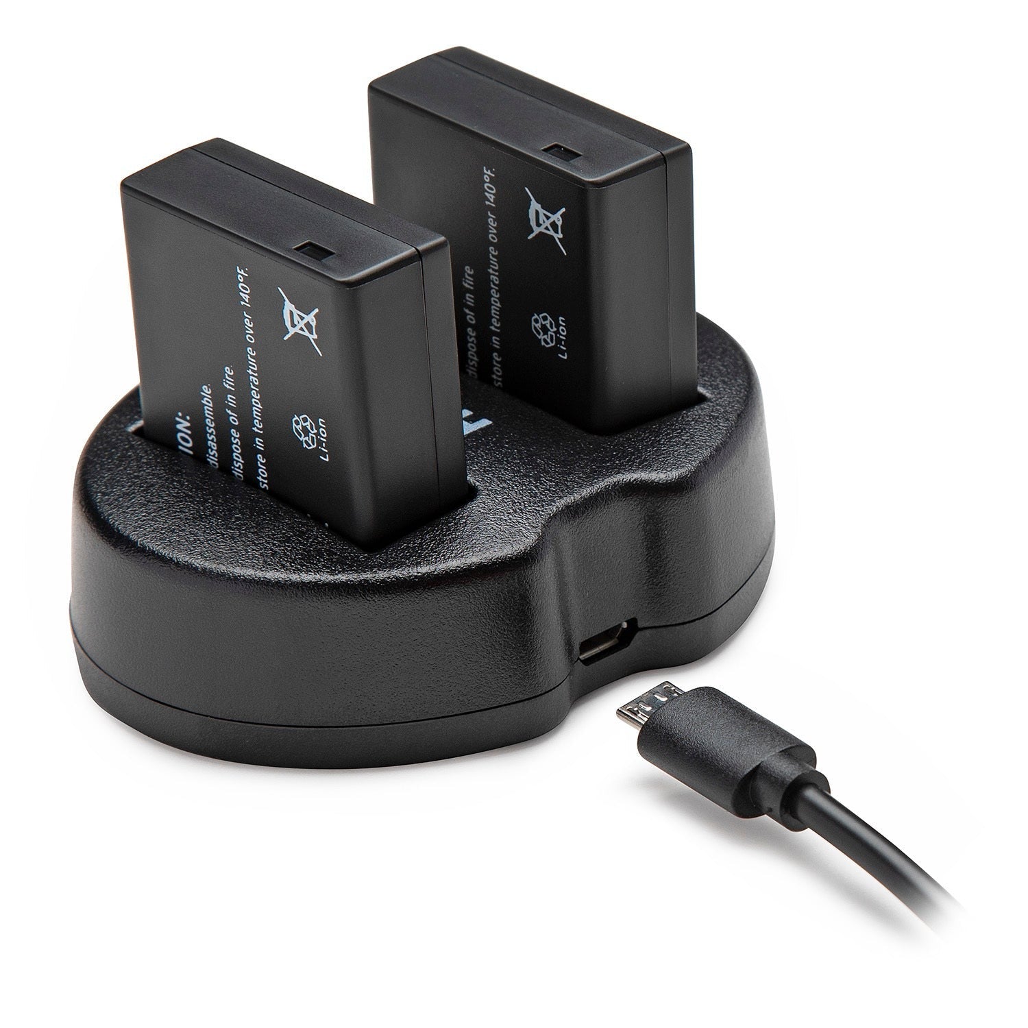 Koah PRO Panasonic DMW-BLG10 2-Pack 1100mAh Battery and Dual Charger