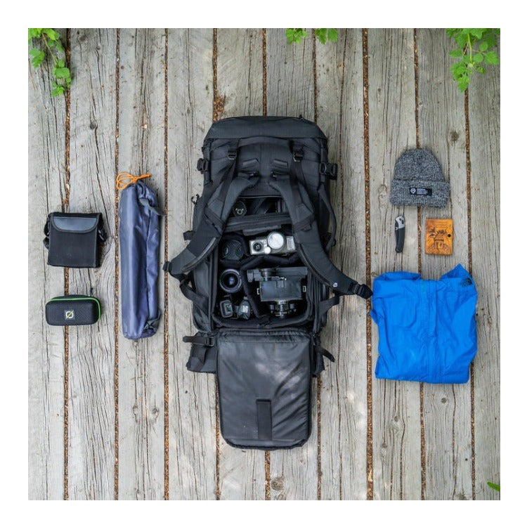 Wandrd FERNWEH 50L Adventure Backpack (Medium/Large) Weather-Resistant (Black)