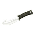 MUELA Viper-11G Rubber Handle Survival Knife with Leather Sheath (Grey)