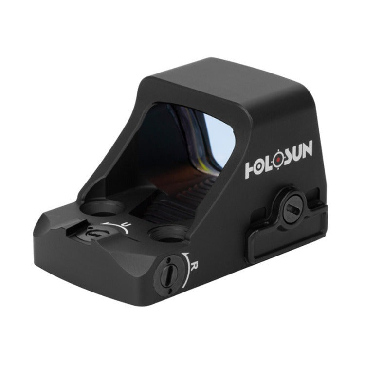 HOLOSUN HS407K-X2 Black Anodized 1x 6 MOA Red Dot Reticle