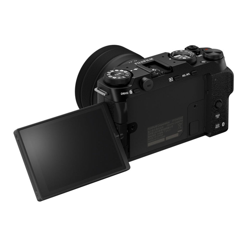 FUJIFILM X-M5 Mirrorless Camera with XC 15-45mm Lens (Black)