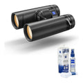 Zeiss Optics SFL 10x40 Compact Binoculars for Adults Bundle with Lens Care Kit