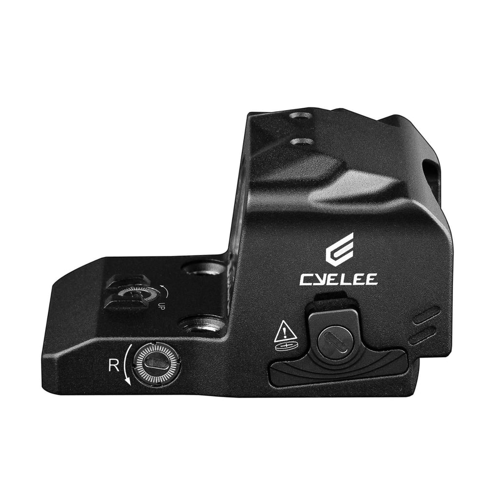 Cyelee Wolf EDG RMR IPX7-rated Fully Enclosed 3-MOA Red Dot Sight with 7075-T6 Aluminium Housing