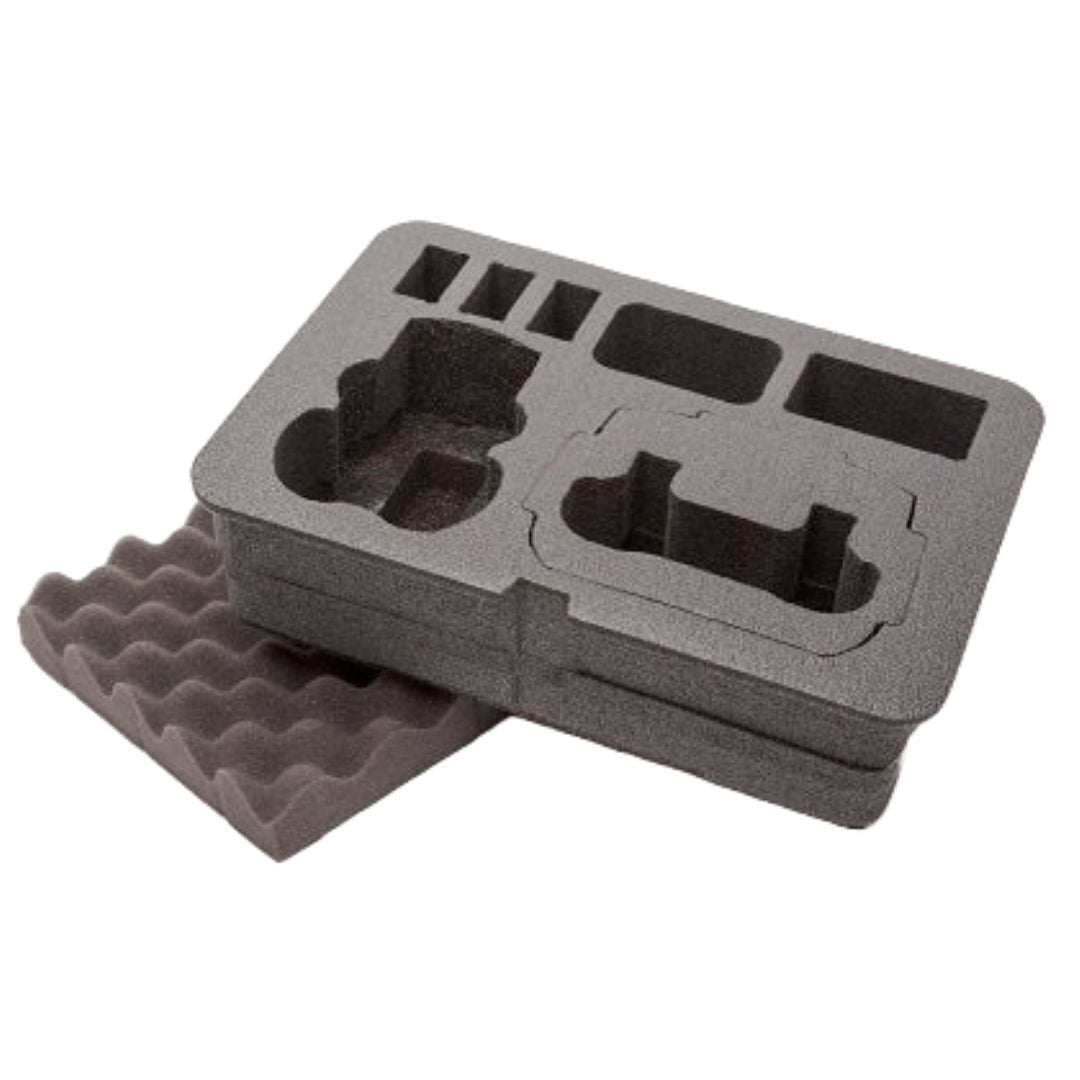 NANUK 915 Waterproof Protective Case for DJI Mini 4 Pro Fly More with PowerClaw Latching (Graphite)