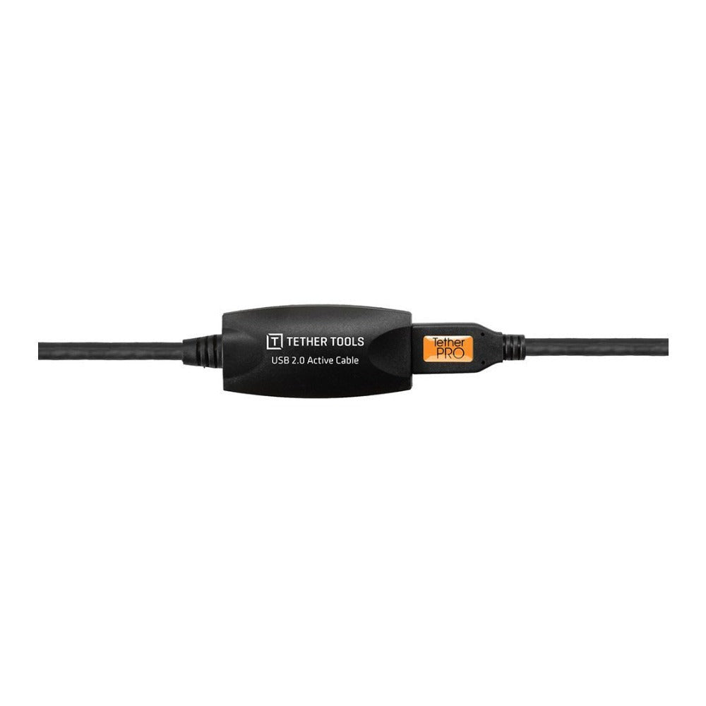 Tether Tools TetherPro USB 2.0 to USB Female Extension Cable (16-Feet, Black)