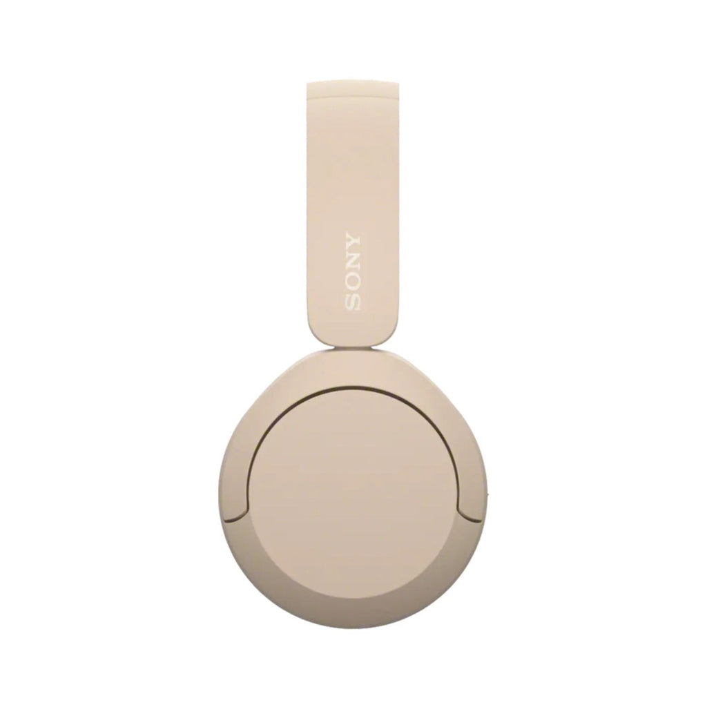 Sony WH-CH520 Wireless Bluetooth Headphones With Mic and Voice Assistant (Beige)