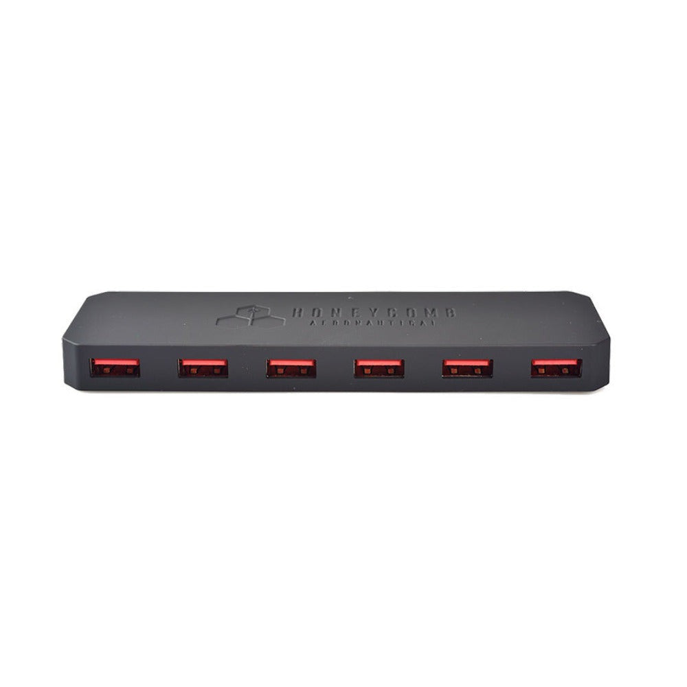Honeycomb Aeronautical Flight Sim 6-Port USB Hub for PC/MAC