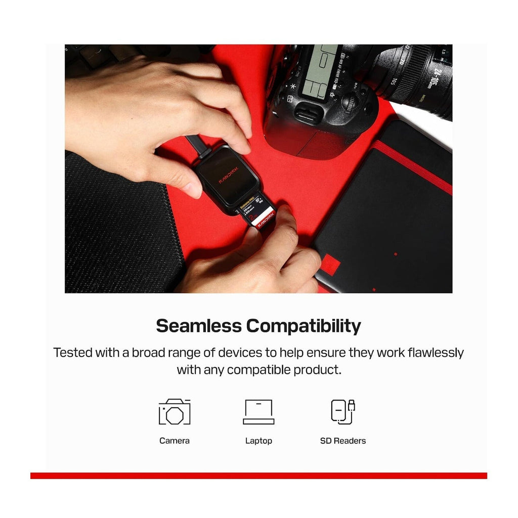SANDISK 2TB Extreme PRO SD UHS-II V90 Memory Card
