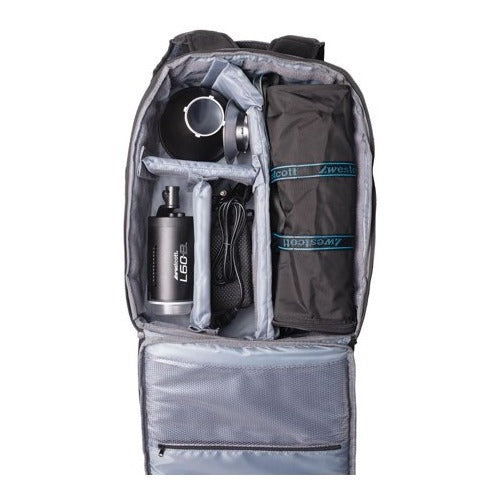 Westcott L60-B Bi-Color COB LED Video Light 1-Pack and Backpack Kit