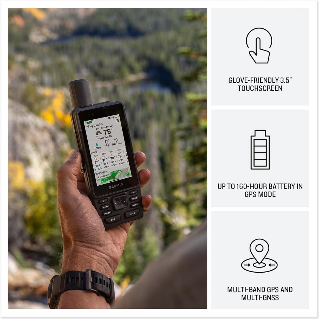 Garmin GPSMAP H1 Premium Handheld GPS Navigator Bundle with Accessories