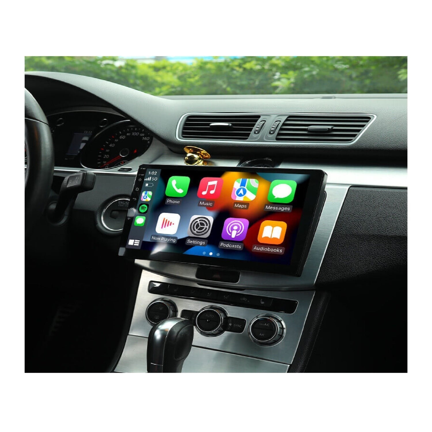 Eonon Android 13 Double Din Car Radio - 10.1 Inch QLED Touch Screen (6GB+64GB)