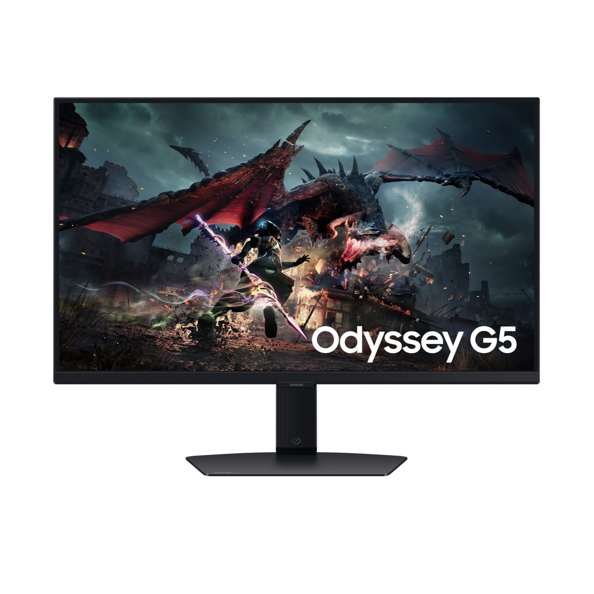 Samsung Odyssey G5 G50D 27-inch 1440p Flat Gaming Monitor with Adjustable Stand