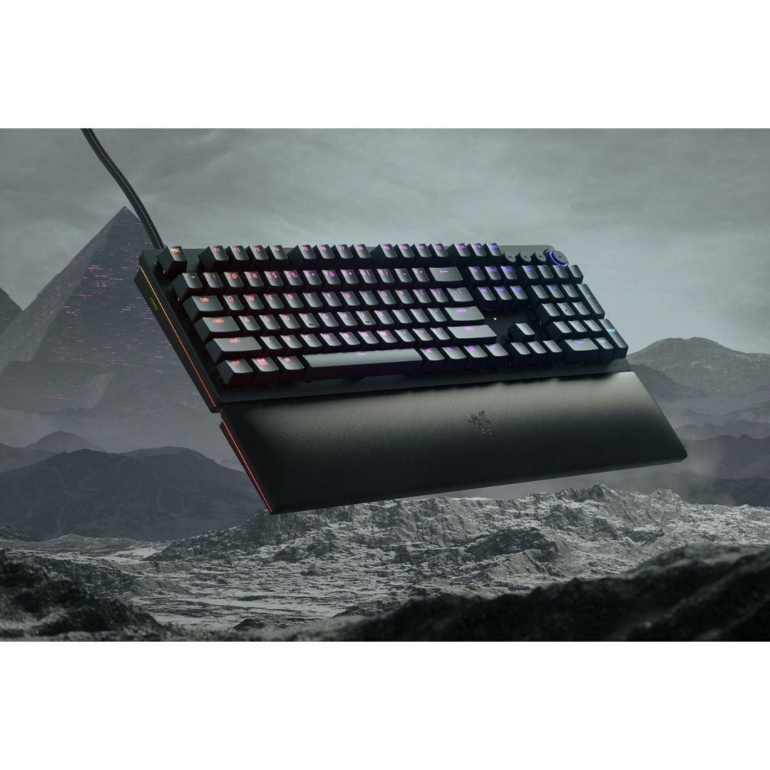 Razer Huntsman V2 Analog Gaming Keyboard with Razer Chrome RGB and Analog Optical Switches