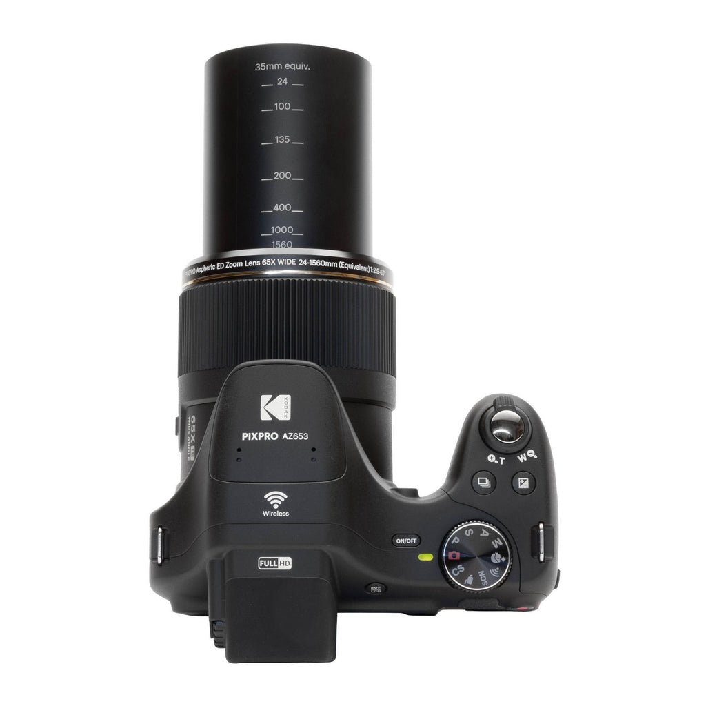 Kodak PIXPRO AZ653 20MP 1080p Astro Zoom Digital Camera with 65x Optical Zoom (Black)