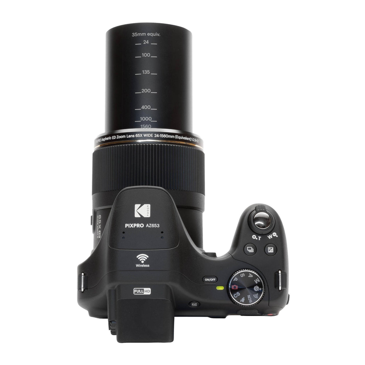 Kodak PIXPRO AZ653 20MP 1080p Astro Zoom Digital Camera with 65x Optical Zoom (Black)