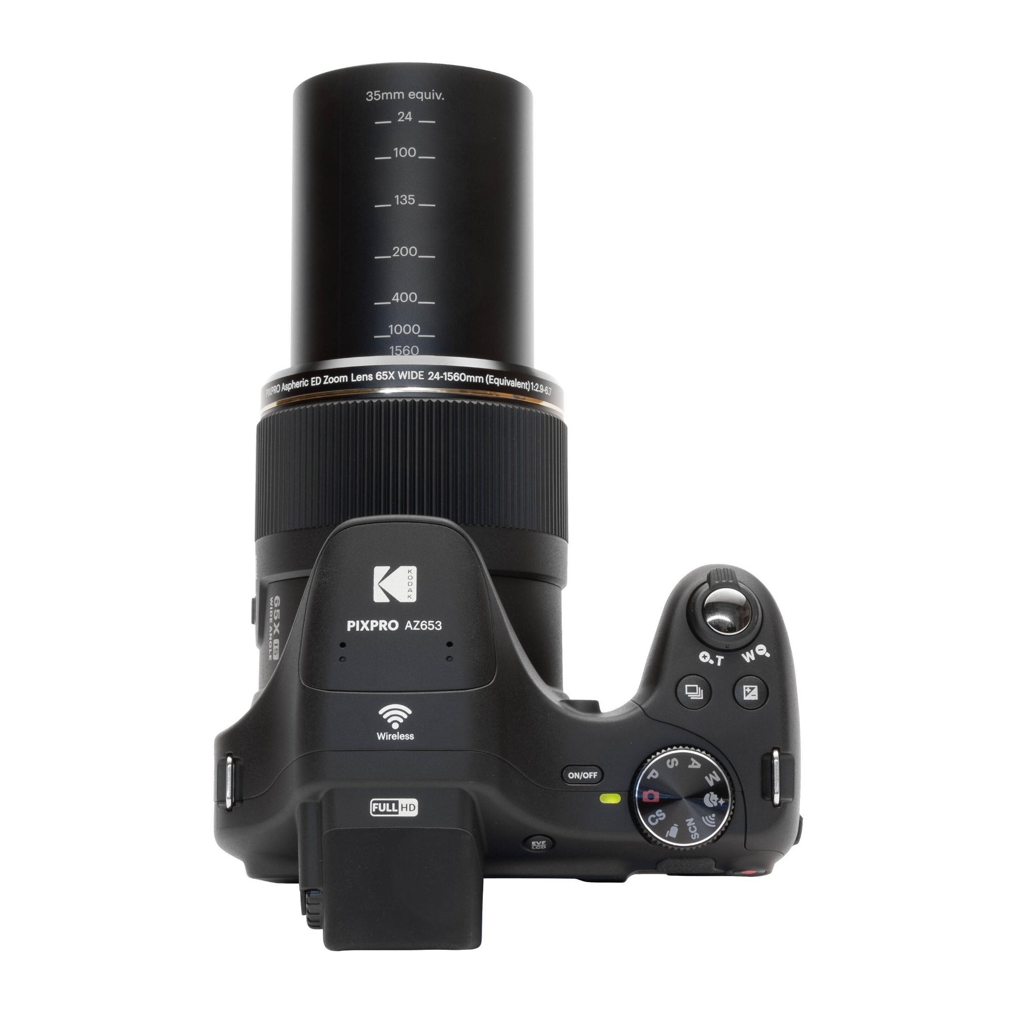 Kodak PIXPRO AZ653 20MP 1080p Astro Zoom Digital Camera with 65x Optical Zoom (Black)