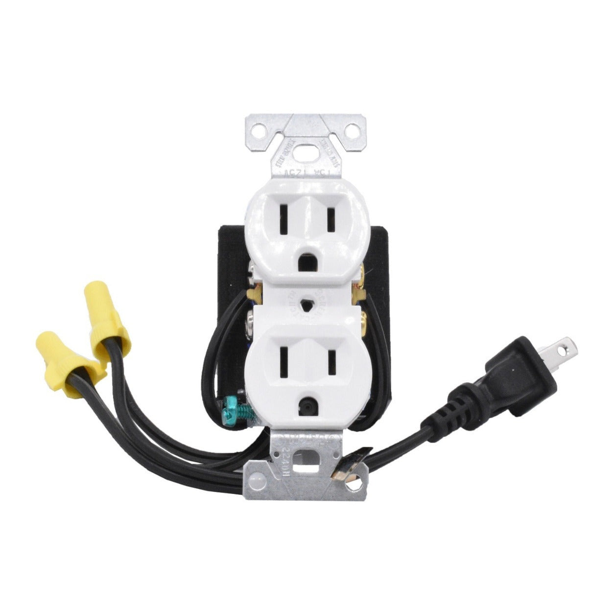 Mini Gadgets Bush Baby Hardwired Wall Receptacle Wi-Fi Hidden Camera (White)