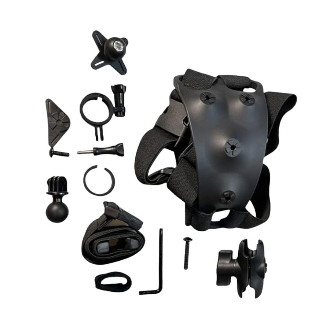 Tactacam Shoulder Mount with Adjustable Straps and Clips for Easy Adjustment and Removal