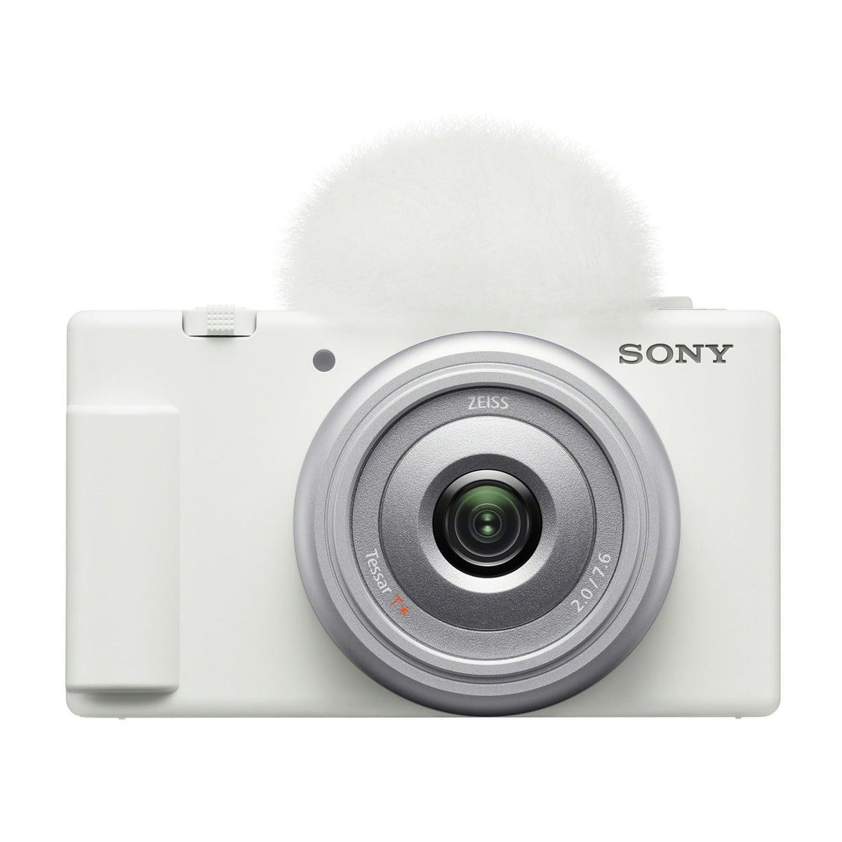 Sony ZV-1F Vlog Camera for Content Creators and Vloggers (White)
