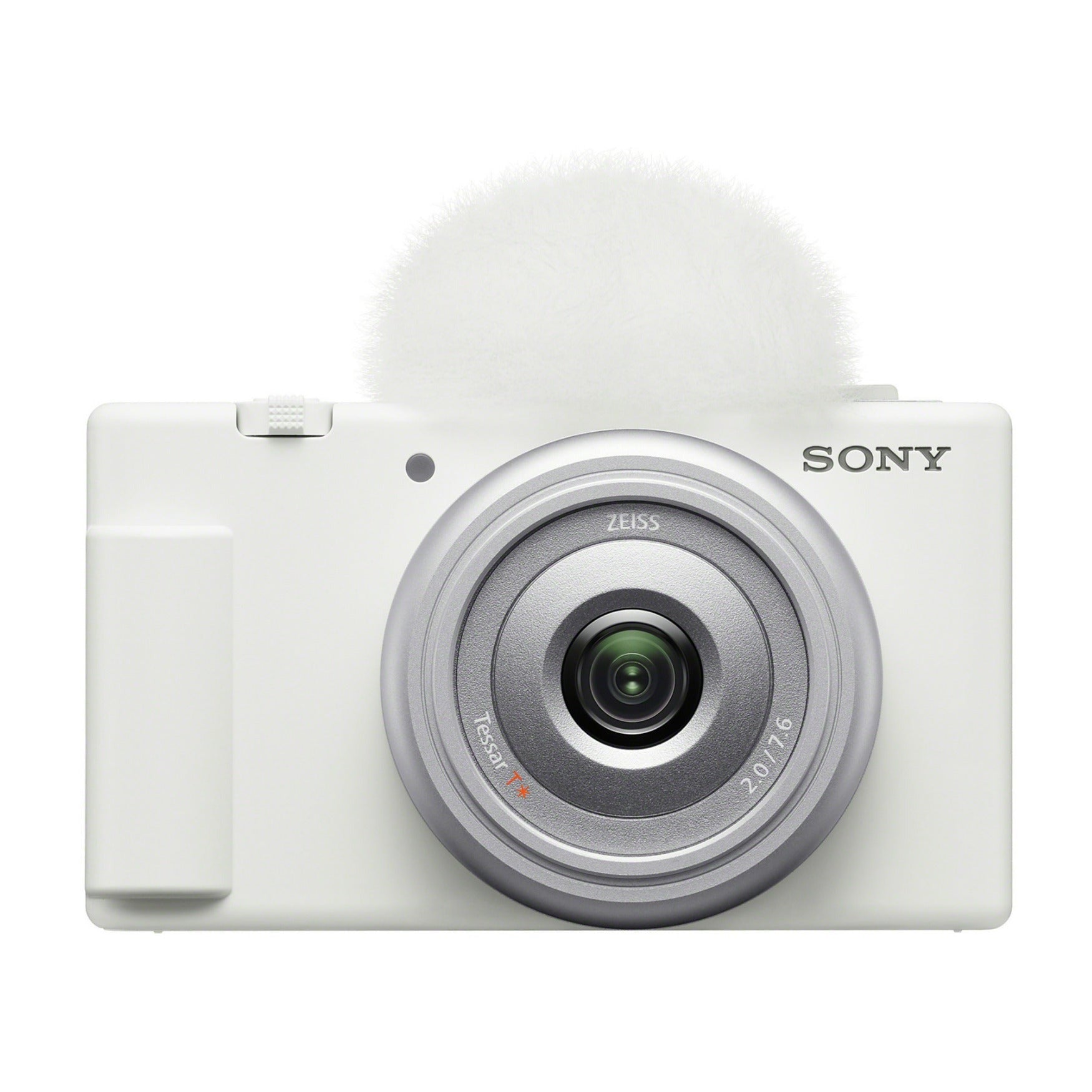 Sony ZV-1F Vlog Camera for Content Creators and Vloggers (White)