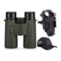 Vortex 10x50 Viper HD Roof Prism Binoculars with 3-Axis Smartphone Adapter Bundle