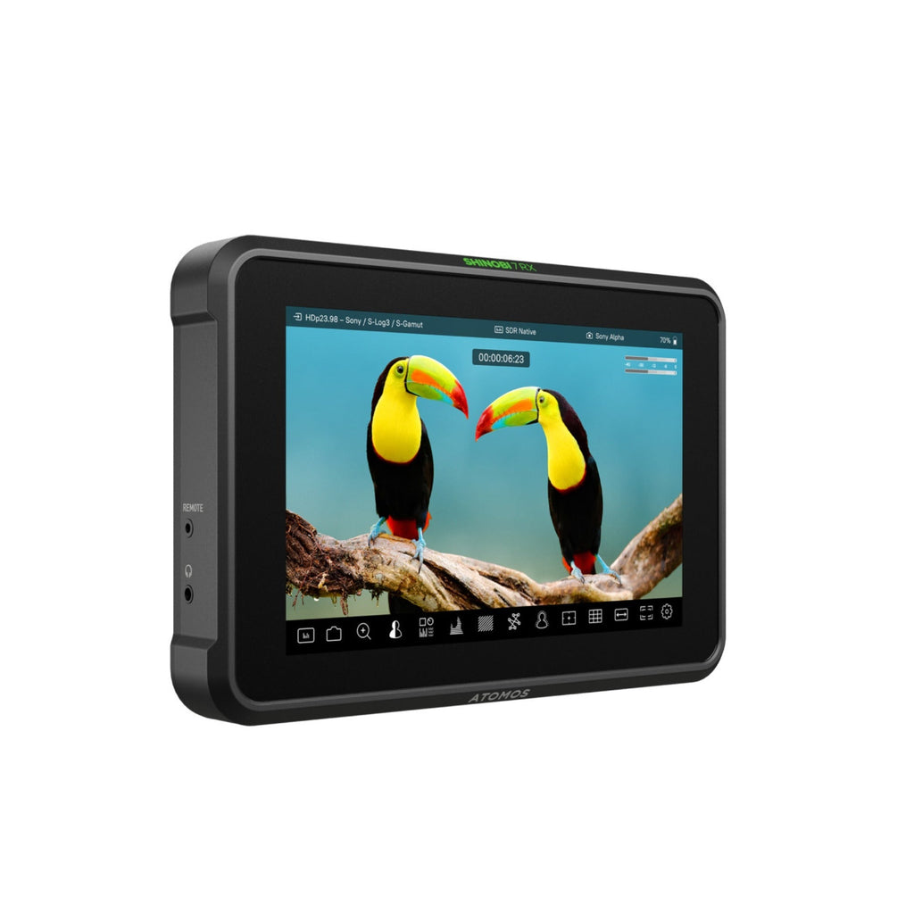 Atomos Shinobi 7 RX 7-inch HDR Monitor Bundle with Universal Power Kit