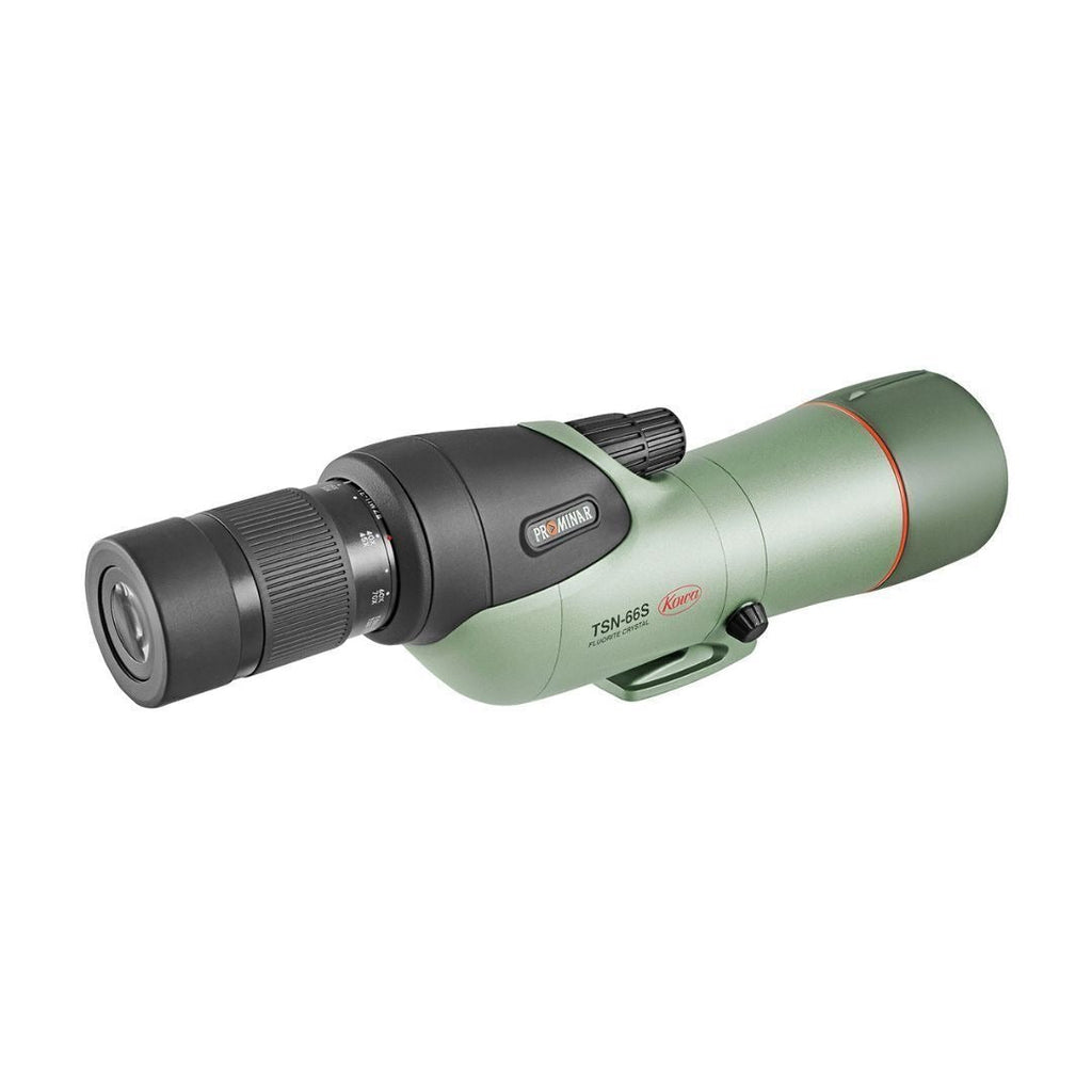 Kowa TSN-66 PROMINAR 66mm 25-60x Straight Zoom Pure Fluorite Scope Kit with TE-11WZ II Zoom Eyepiece
