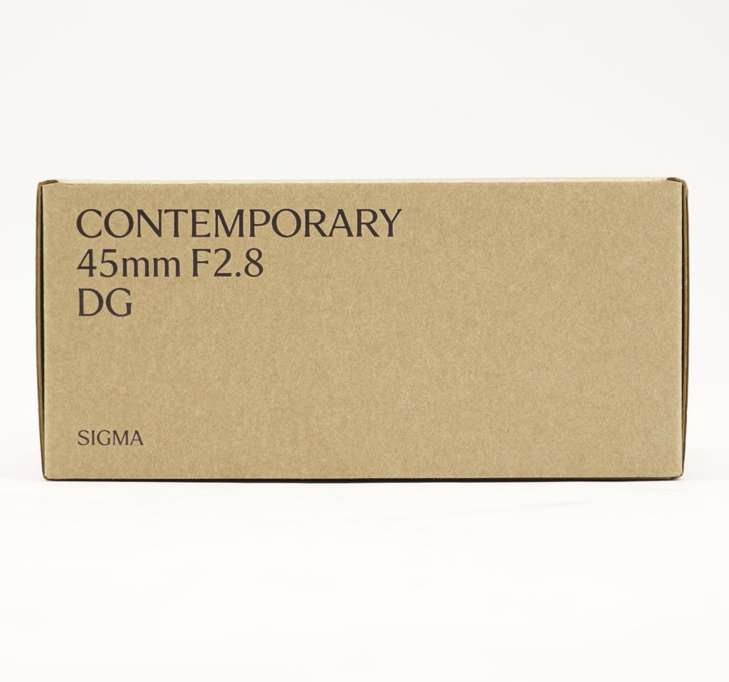 Sigma 45mm F2.8 DG Full Frame Silver Contemporary Lens for L Mount (Open Box)
