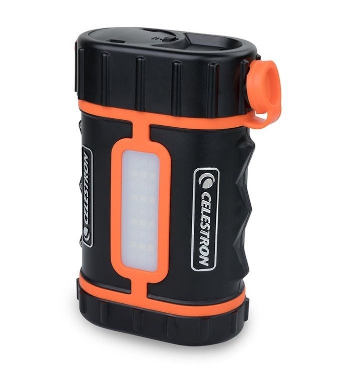 Celestron PowerTank Lithium Pro Power Pack with LED Panel, Telescope Power Port, and 2 USB Ports