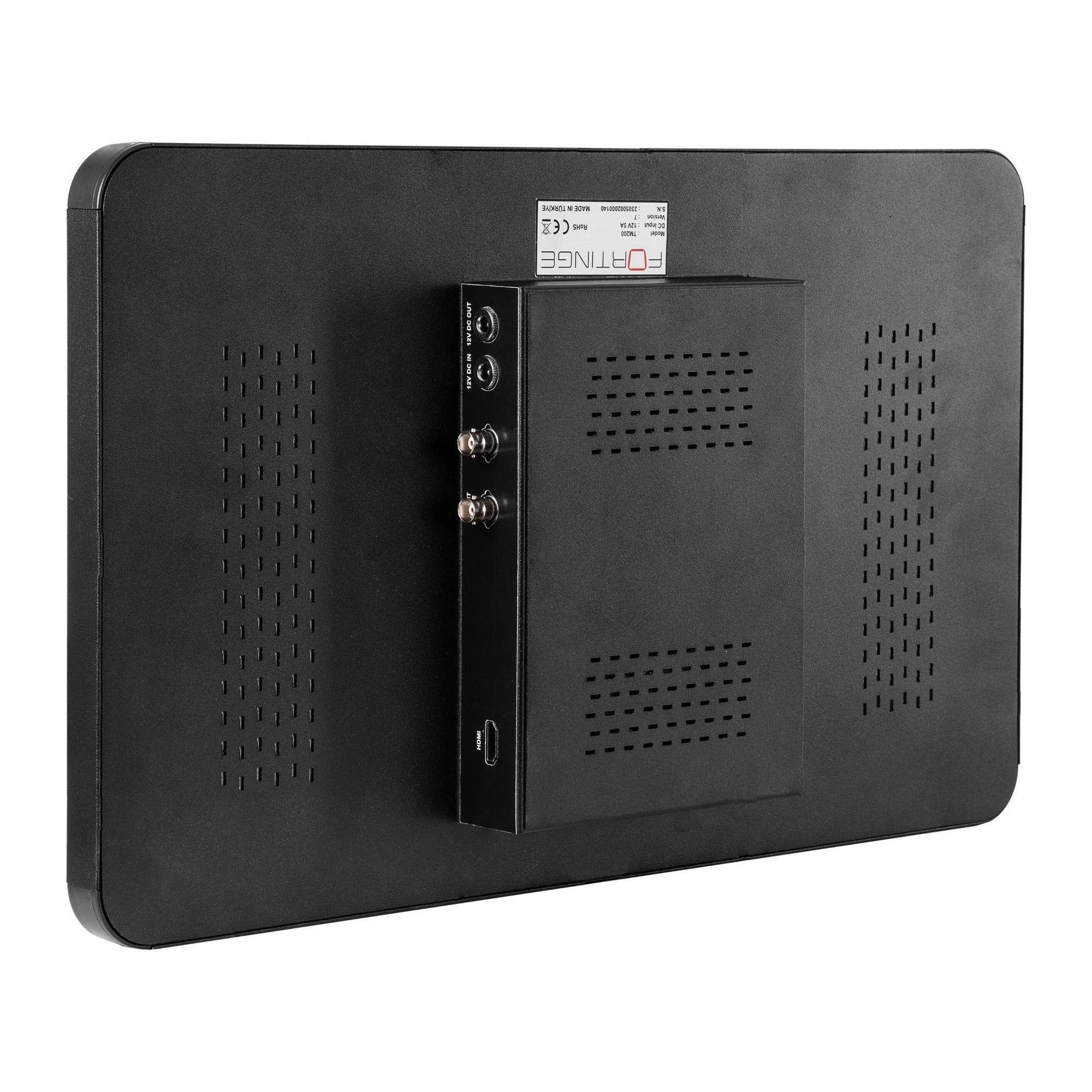 Fortinge TM200 19.5 Inch Talent Monitor for Studio Prompters (Black)