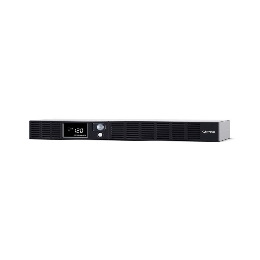 CyberPower OR500LCDRM1U UPS Backup and Surge Protector with 500VA/300W Capacity