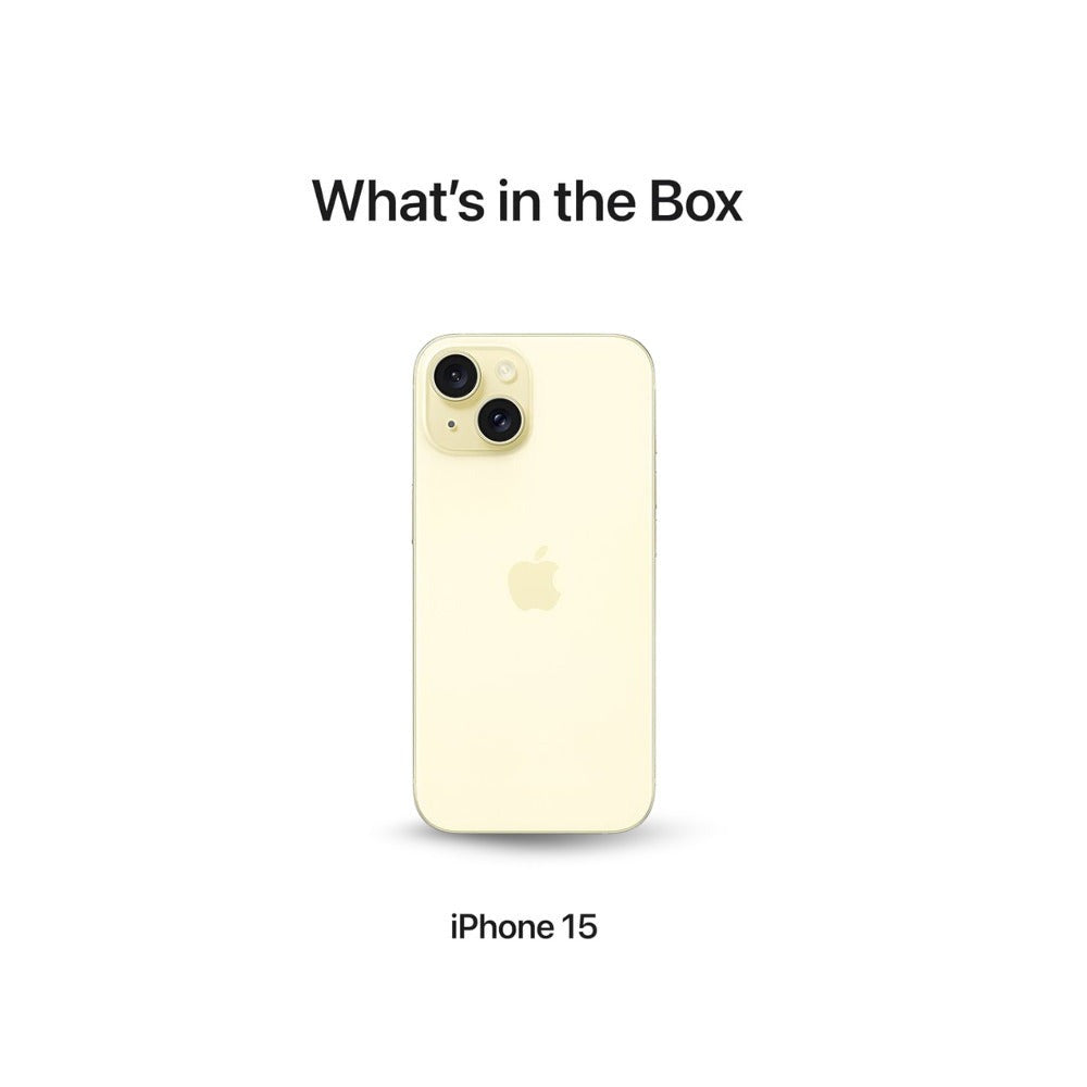 Apple iPhone 15 128GB Unlocked (Yellow) (Used)