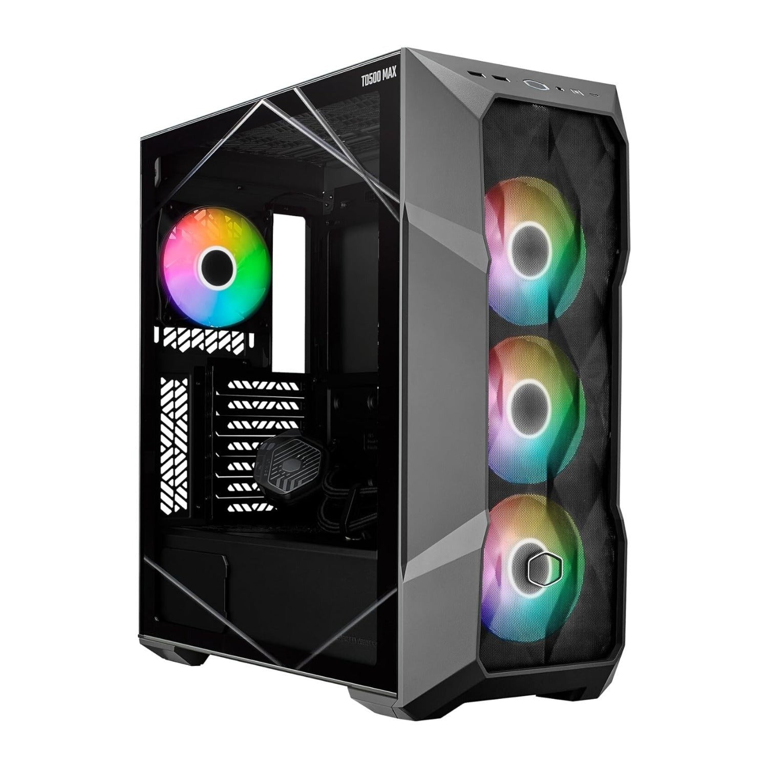 Cooler Master TD500 MAX ATX Mid-Tower PC Case with Atmos 360 MAX AIO Cooler
