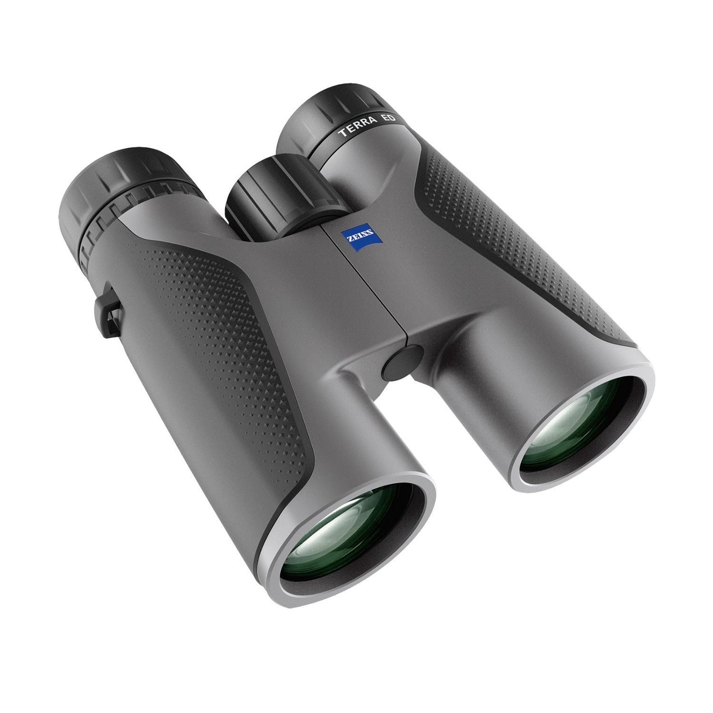 Zeiss Terra ED 10x42 Binoculars (Gray) Bundle with Lens Care Kit