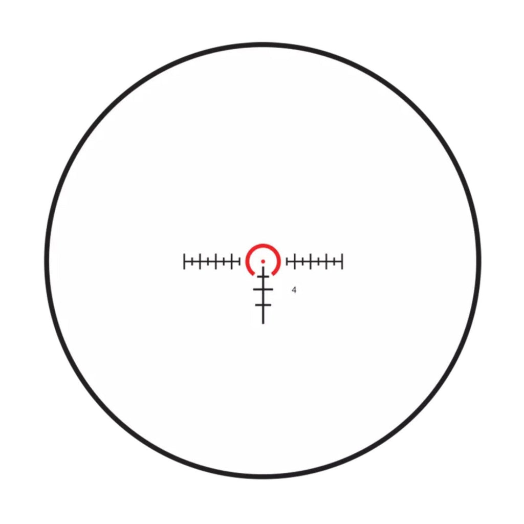 Burris RT-6 Tactical Kit 1-6x24mm Scope with Ballistic 5X Reticle (Matte Black)