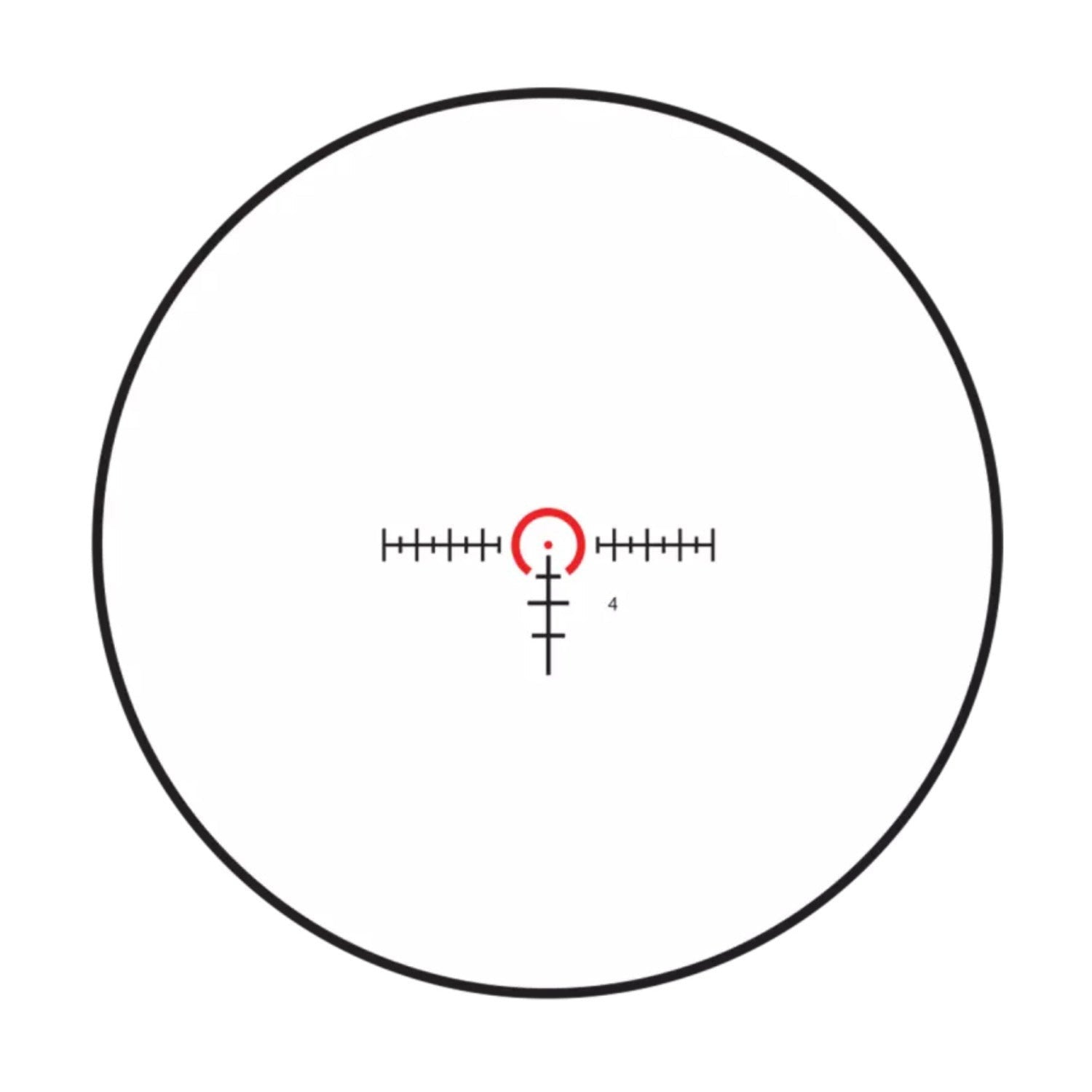 Burris RT-6 Tactical Kit 1-6x24mm Scope with Ballistic 5X Reticle (Matte Black)