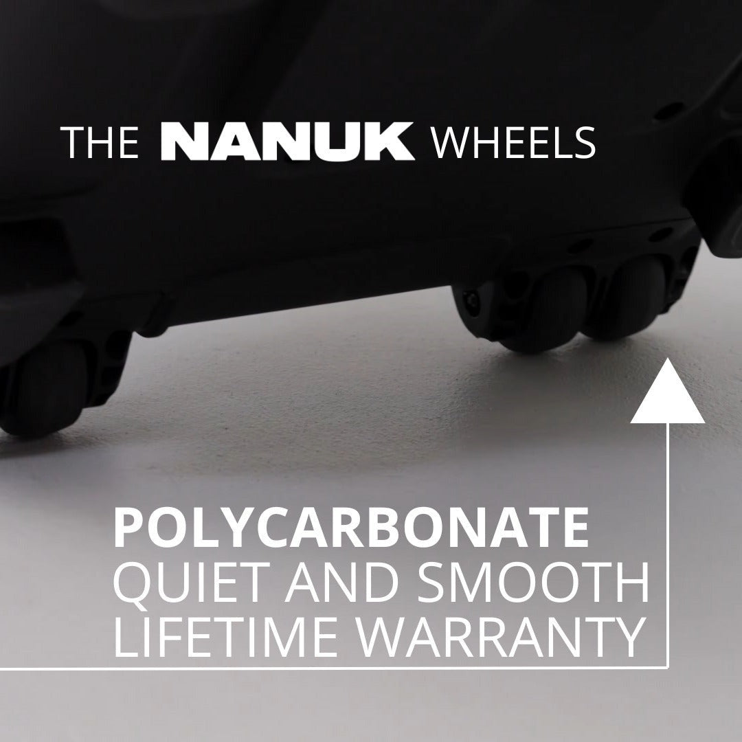 Nanuk 935 Wheeled Hard Case with Padded Dividers (Graphite)