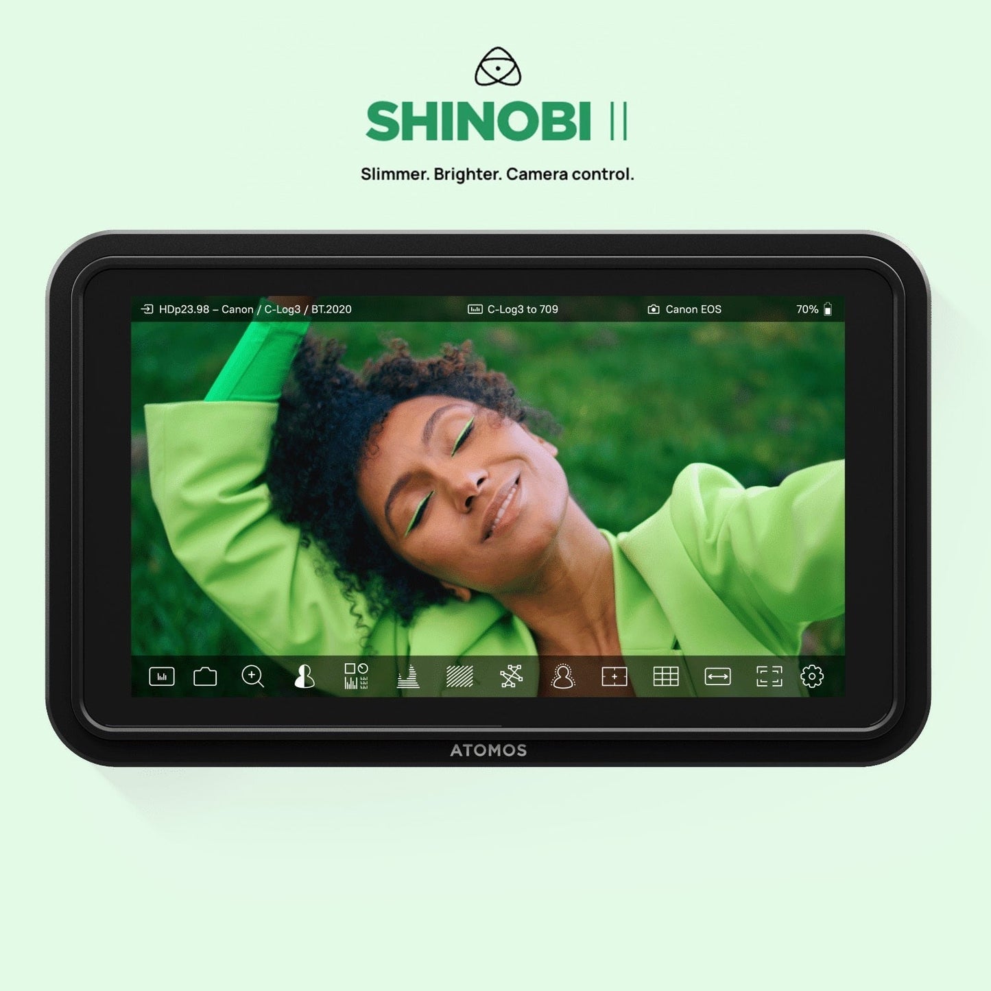 Atomos Shinobi II 5-Inch HDMI 4K Monitor Bundle with Creator Kit