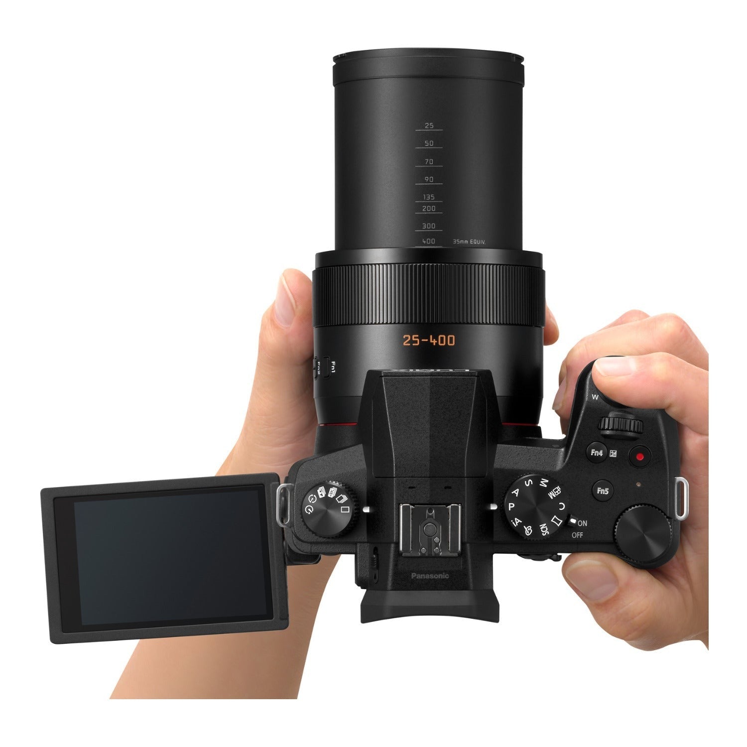 Panasonic LUMIX FZ1000 II Digital Camera, 20.1MP, 16x Zoom, 25-400mm LEICA Lens (Black) (Certified Refurbished)
