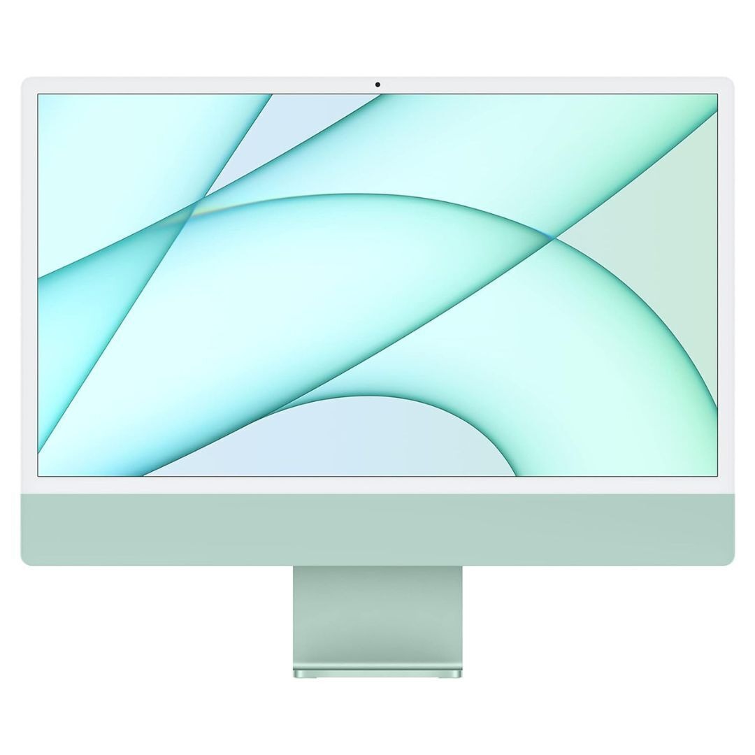 Apple iMac 24" with Apple M1 Chip, 8-Core CPU, 8GB RAM, 512GB SSD, Green (Certified Refurbished)