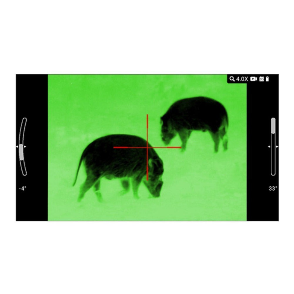 ATN ThOR LTV 3-9x 320 x 240 12 Micron Ultra Light Thermal Rifle Scope Bundle