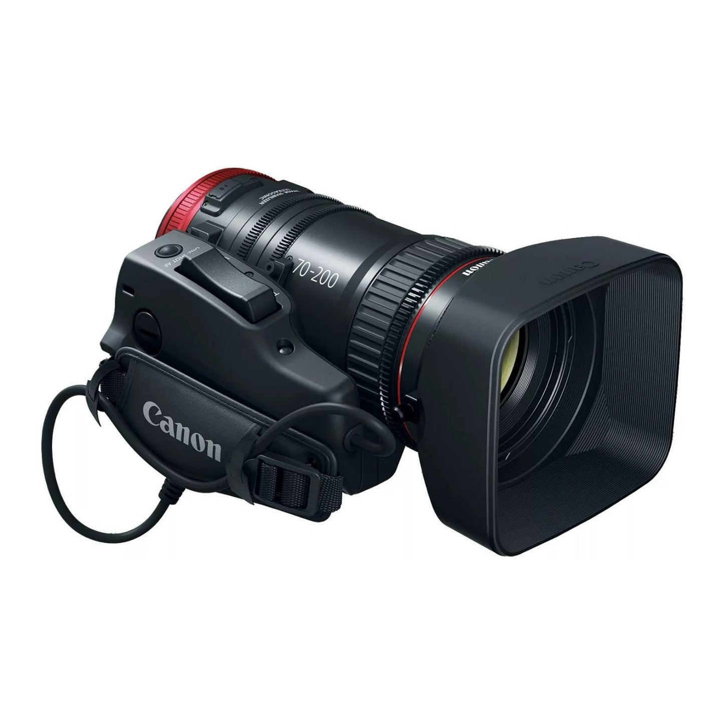 Canon Compact-Servo 70 to 200mm T4.4 EF Lens with 4K Optical Performance and 2.8x Zoom Magnification
