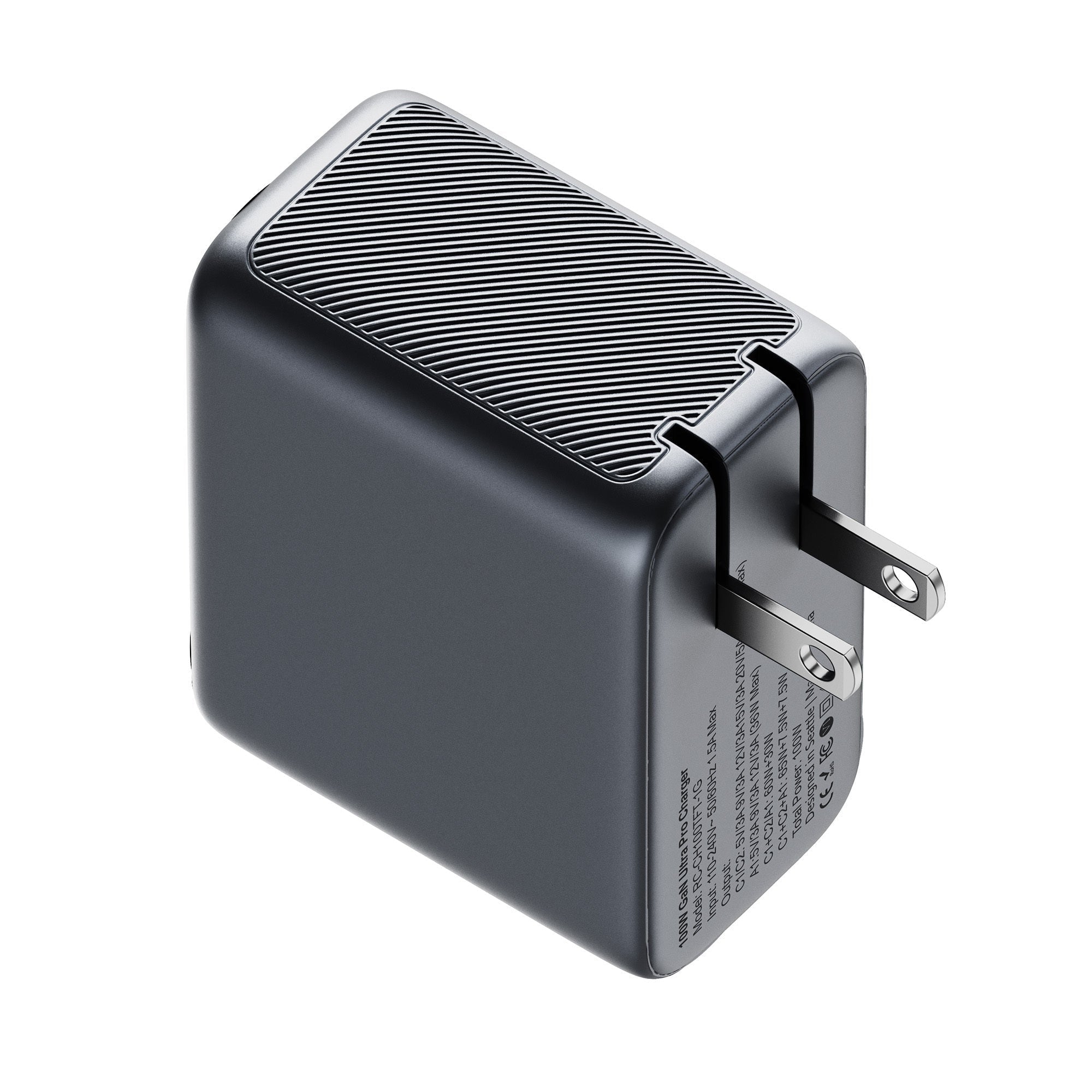 ReelCharge 100W Smart Wall Charger (Gray)